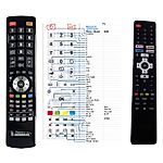 BLAUPUNKT 32WGC5000, AN4806 - 

compatible General-branded remote control