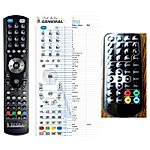 REFLEXION DVD1012 - 

compatible General-branded remote control