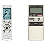 TOSHIBA WX-E1NE - 
luxurious backlit 
remote control