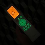 MIDEA RG10A(B2S)/BGEF - genuine original remote control with backlighting