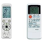 MITSUBISHI MSZ-DM35VA - 
luxurious backlit 
remote control