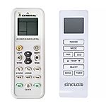 SINCLAIR ASM-12PI -  


compatibele afstandsbediening van het merk General