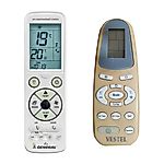 VESTEL Aircon D-9 - 
luxurious backlit 
remote control