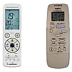 SANYO RCS-9PS4E-G - 
luxurious backlit 
remote control