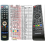 CHANGHONG LED19T868H, LED29A6500K, LED32A4500H, LED32C2200DS, LED39B3100H - 

compatible General-branded remote control