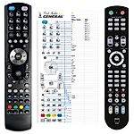 NAD HTR 8 - 

compatible General-branded remote control