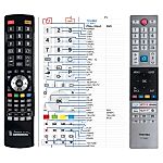 TOSHIBA CT-8567 - 

compatible General-branded remote control