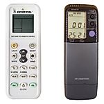 SANYO RCS-2S1, RCS-2SH1 - 

compatible General-branded remote control