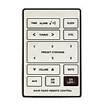 BOSE WAVE, AWR1-2w, AWR1-1w, AWR113, AWR131, AWR132 - vervanging afstandsbediening