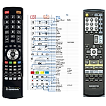 ONKYO RC-645S, RC-646S, RC-647M  - 

mando a distancia compatible de marca General