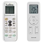 SINCLAIR ASV-25BS, ASV-35BS - 

compatible General-branded remote control