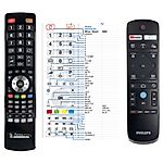 PHILIPS YKF454-001, 996599001262 -  


compatibele afstandsbediening van het merk General