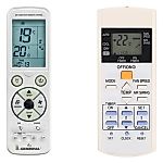 PANASONIC CS-MRE7MKE CU-2RE15MBE CS-MRE9MKE CU-2RE18MBE CS-MRE12MKE - 
luxurious backlit 
remote control