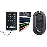 General DITEC ZEN4 -  compatible remote control for gate