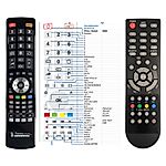 CHANGHONG EF22X718, EF24F888, EF24F898 - 

compatible General-branded remote control