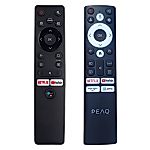 Peaq PTV 43GQU-5024T - genuine original remote control with voice control