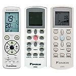 DAIKIN DGS01 - 
luxurious backlit 
remote control