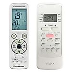 VIVAX ACP-12PT35AEH, ACP-12CH35AEF, ACP-09CH25AEF, ACP-09PT25AEF -  

luxe verlichte
afstandsbediening
