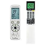 MITSUBISHI SG15C, SG15F, MSZ-EF series - 
luxurious backlit 
remote control