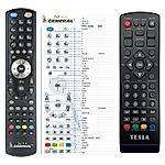 TESLA TE-222 - 

compatible General-branded remote control