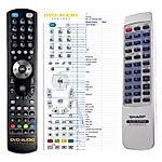 SHARP 92L33X000XX010 - 
compatible General-branded remote control