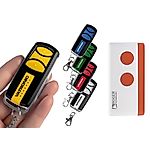 ROGER T80/TX2 - Mando a distancia metálico de lujo de 4 canales VATRONIC