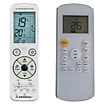 UNICAL air RG57A4/BGEF - 
luxurious backlit 
remote control