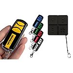 GIBIDI DOMINO DTS4334 - AU0300 - Mando a distancia metálico de lujo de 4 canales VATRONIC