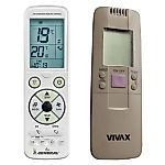 VIVAX R-CH3510VA, ACP-09CH25HSI - 
luxurious backlit 
remote control