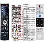 TOSHIBA CT-8528 - 
télécommande compatible de marque General
