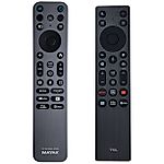 TCL RC813A FMB1 - 
metal and backlit
remote control
 duplicate