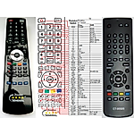 TOSHIBA CT-90326 - 

compatible General-branded remote control