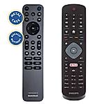 PHILIPS 996596002916, HOF-47I-GJ14255 -
metal and backlit
remote control
duplicate