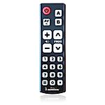 General ZOOMY Remote control with big buttons for seniors, kids