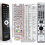 SHARP GB075WJSA - 

compatible General-branded remote control