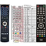 TD SYSTEMS K24DLS6F, K32DLS6H, K40DLS6F, K48DLS6F. K55DLS6U -  


compatibele afstandsbediening van het merk General