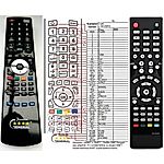 BUSH LE-40GB01, LE40GB01C - 

compatible General-branded remote control