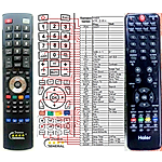 HAIER HTR-D06A - 

compatible General-branded remote control