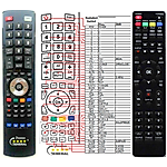 POLAROID TQL32R4PR - 

compatible General-branded remote control