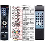 MARANTZ PMD331, PMD340 - 

compatible General-branded remote control