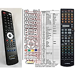 YAMAHA RAV372 - 

compatible General-branded remote control