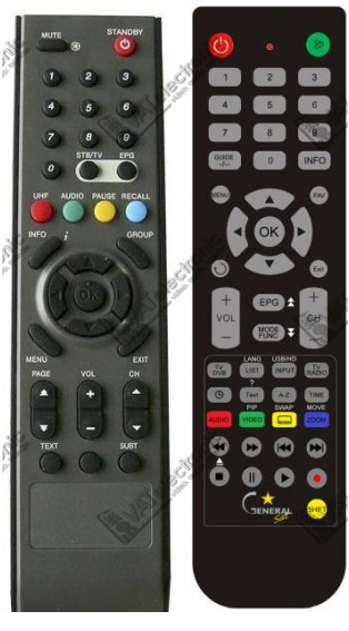 Optibox Crypton ICE 2.0 - Replacement remote control Optibox Crypton ICE 2.0 - Replacement remote control