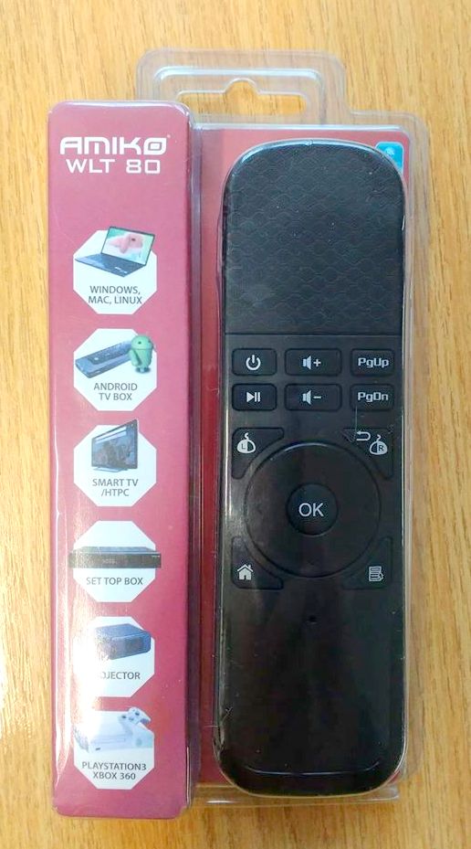 Amiko WLT-80 - original remote control with touchpad Amiko WLT-80 - original remote control with touchpad
